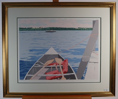 Lot 67 - G. Hamilton, Summer Canoe