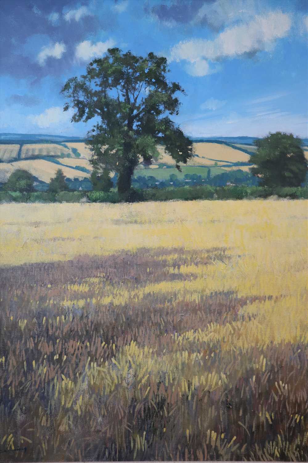 Lot 9 - Neil Canning (British Contemporary, St. Ives School), Before the Harvest I