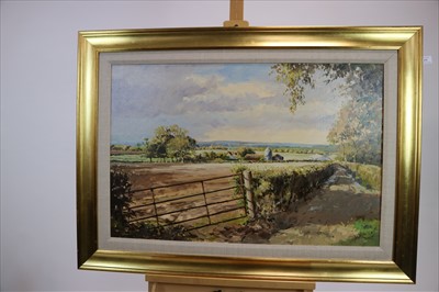 Lot 370 - Josiah John Sturgeon RI RSMA (British 1919-2000), Autumn in Bookham