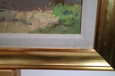 Lot 370 - Josiah John Sturgeon RI RSMA (British 1919-2000), Autumn in Bookham