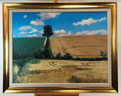 Lot 89 - Neil Canning (British Contemporary, St. Ives School), Through the Corn