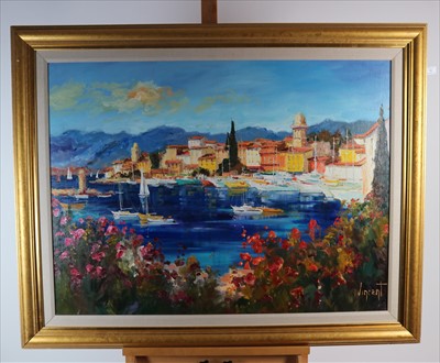 Lot 53 - Vincent (French Contemporary), Rhapsody in Blue, Provence