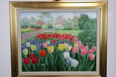 Lot 390 - Eileen Mumford (20th Century), Tulips