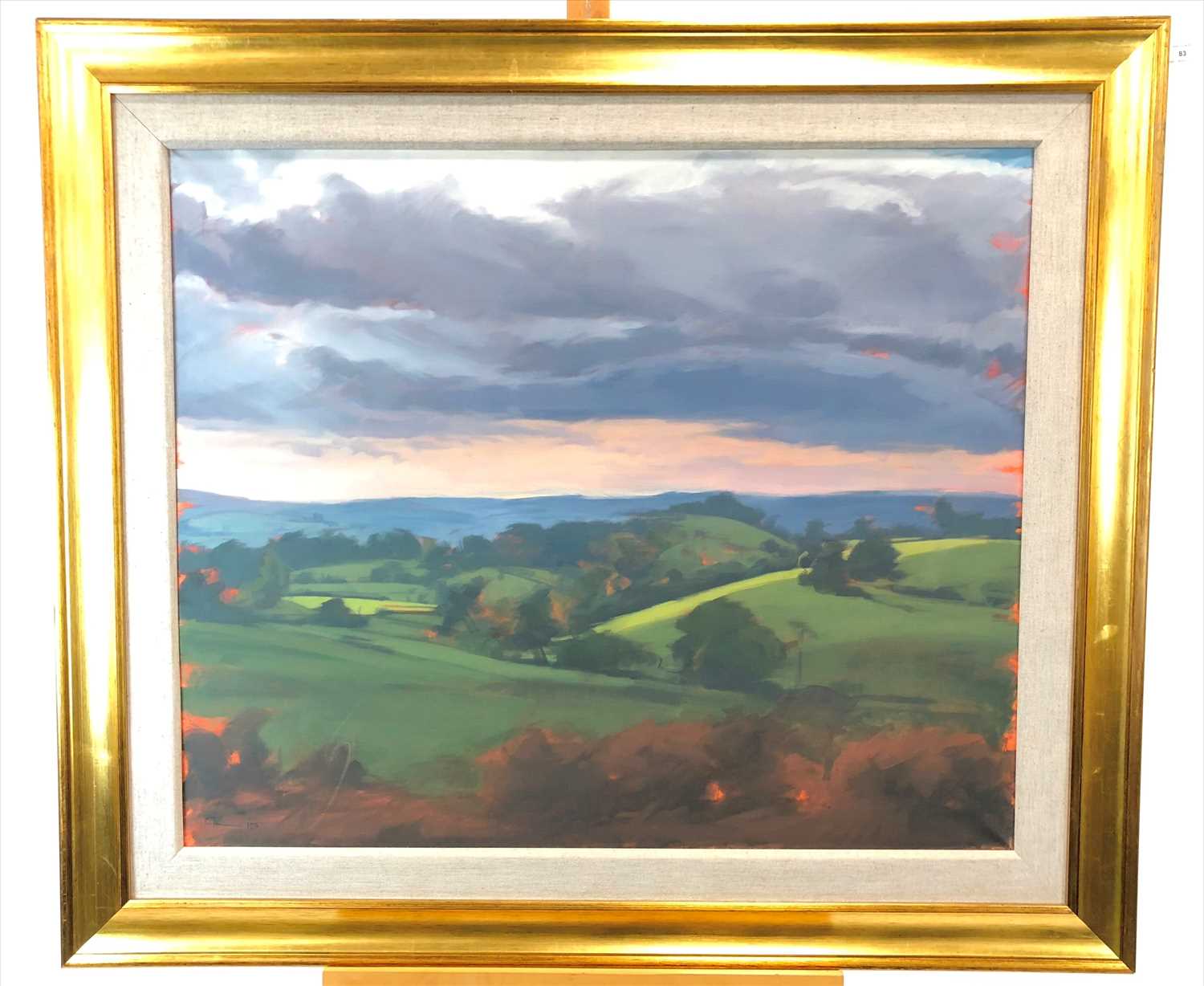 Lot 83 - Tracey Quinn (Irish, 20th-21st Century), Monahen Landscape II