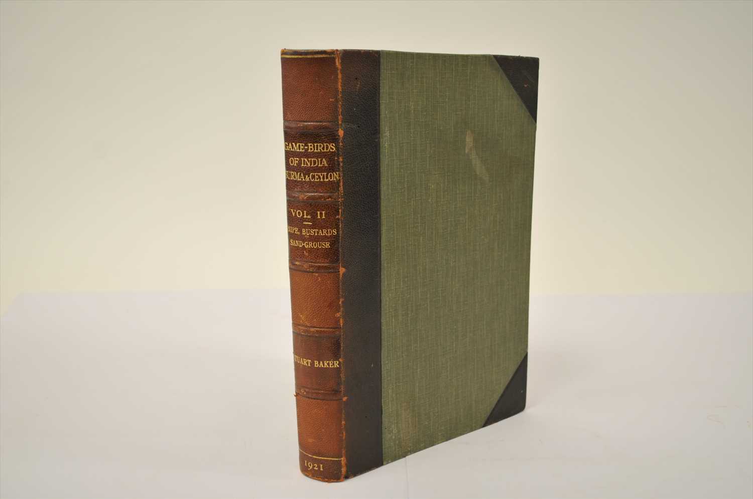 Lot 182 - BAKER, EC Stuart, The Game Birds of India,...