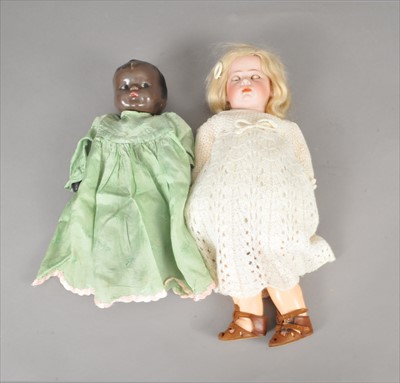 Lot 263 - A Simon Halbig 115/A bisque socket head doll