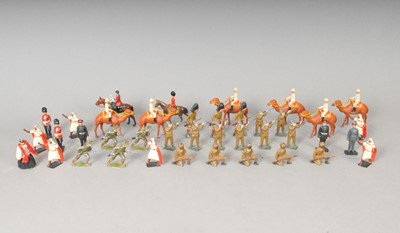 Lot 293 - A collection of hand painted lead soldiers