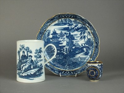 Lot 230 - Caughley, Worcester and Chinese porcelain