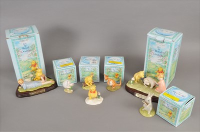 Lot 144 - Large collection of Royal Doulton Winnie the Pooh Collection figures