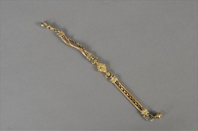 Lot 78 - A 9ct gold bracelet