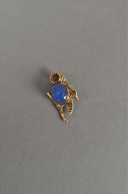 Lot 398 - An owl brooch
