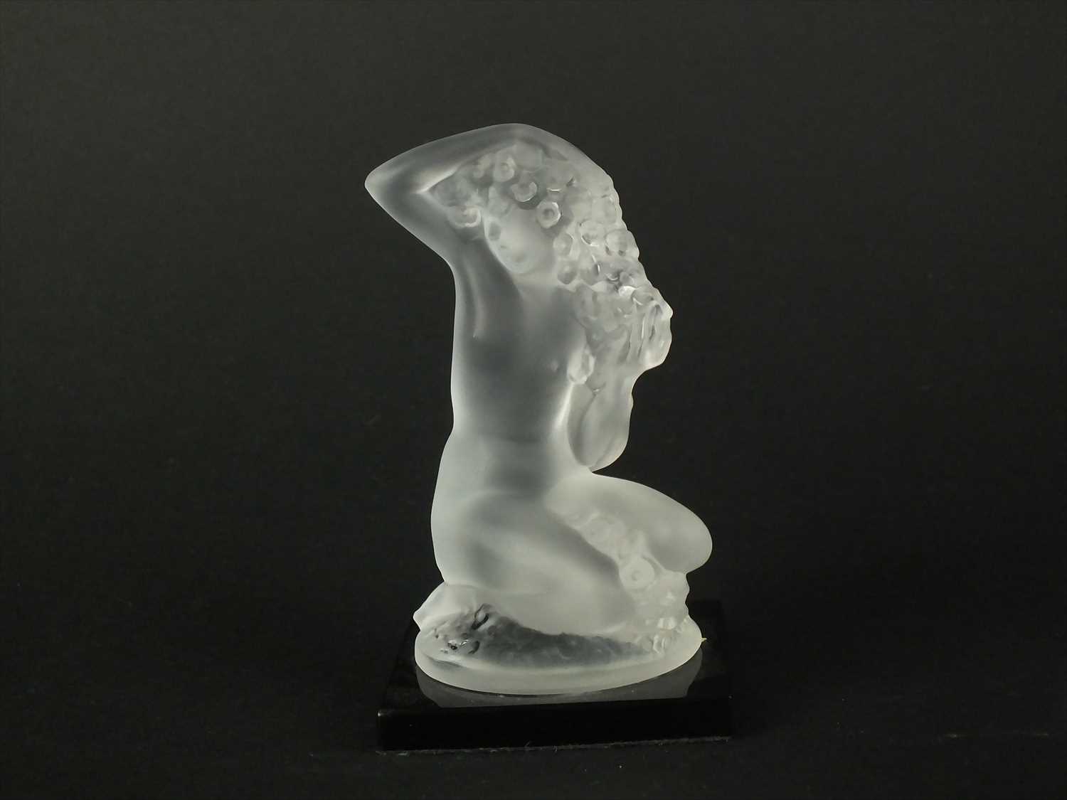 Lot 581 - Small Lalique Crystal figure of "Floreal"