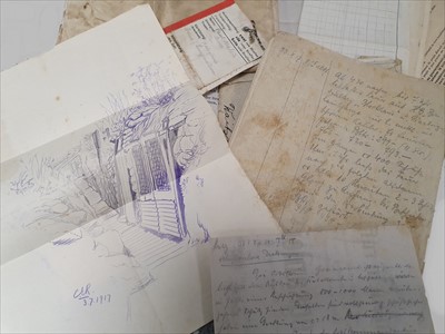 Lot 598 - WW1 documents recovered from a German soldier