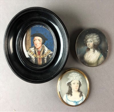 Lot 252 - three miniatures