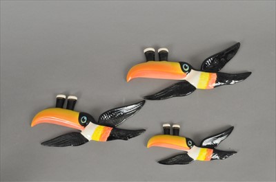 Lot 139 - Flight of Carlton Ware Guinness Toucans