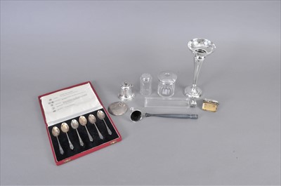 Lot 55 - A small collection of silver