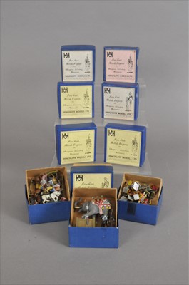 Lot 264 - A collection of Hincliffe miniature lead soldiers
