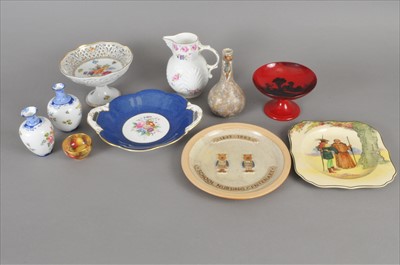 Lot 132 - Royal Doulton, Royal Worcester and further ceramics