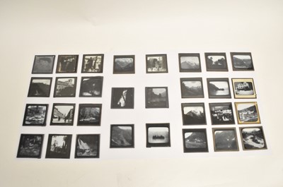 Lot 389 - An interesting collection of early photographic glass slides