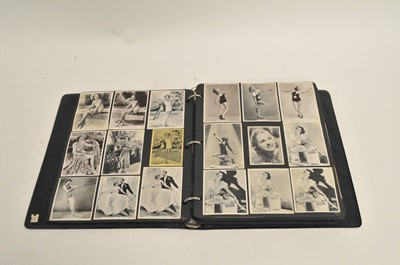 Lot 382 - A collection of photograph cards of actresses of the 1930's and 40's