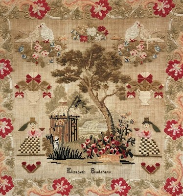 Lot 257 - British school, 19th century, tapestry