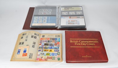 Lot 426 - A collection of stamp albums and mint stamps