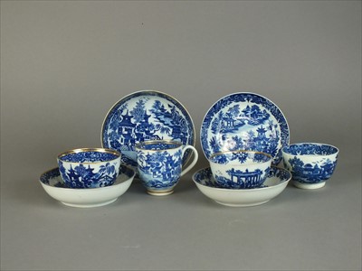 Lot 327 - A group of Worcester porcelain, circa 1760-90