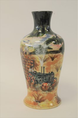 Lot 24 - Cobridge Pottery 'Wartime Harvest' vase