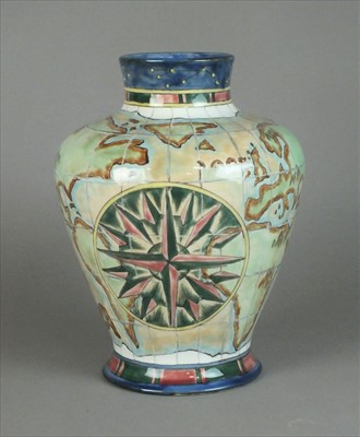 Lot 237 - Cobridge Pottery 'Voyager' vase