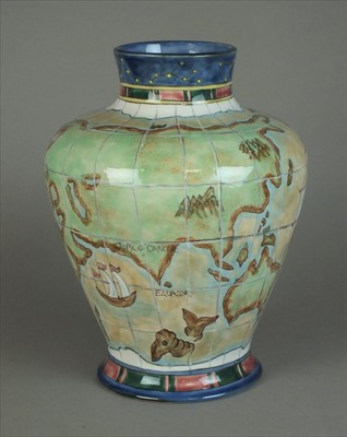 Lot 237 - Cobridge Pottery 'Voyager' vase