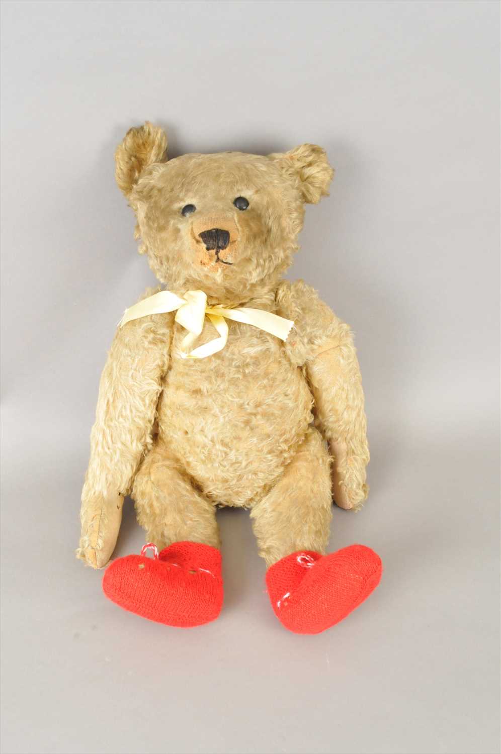 Lot 654 - 'Jim', a large early Steiff teddy bear