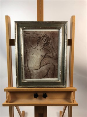 Lot 16 - Zsuzsi Roboz (Hungarian 20th-21st Century, 1929-2012), Reclining Nude