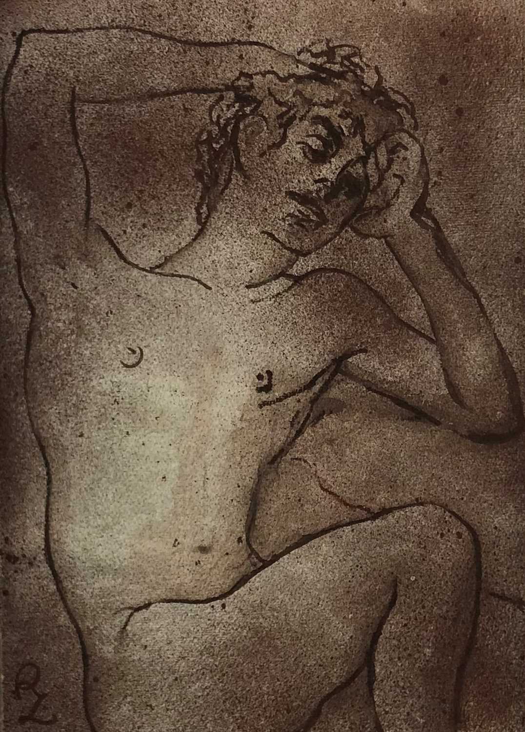 Lot 16 - Zsuzsi Roboz (Hungarian 20th-21st Century, 1929-2012), Reclining Nude