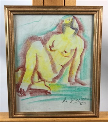 Lot 35 - Aurora Puche (Spanish 20th Century, 1919-2011), Nude Study