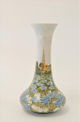 Lot 31 - Cobridge 'Pyghtle' vase