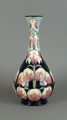 Lot 538 - Moorcroft 'Desert Orchid Ivory' vase