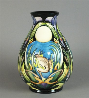 Lot 242 - Moorcroft 'Shearwater Moon' vase