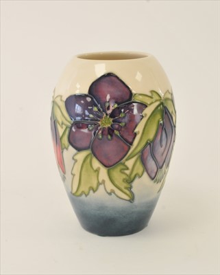 Lot 36 - Moorcroft 'Hellebore' vase