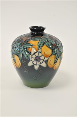Lot 39 - Moorcroft 'Passion Flower' vase