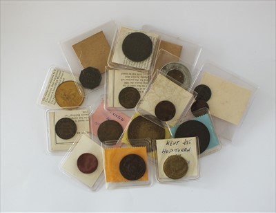 Lot 224 - A collection of assorted 19th and 20th century tokens