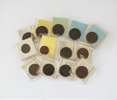 Lot 230 - A collection of token