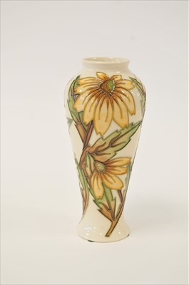 Lot 40 - Moorcroft 'Rudbeckia' vase
