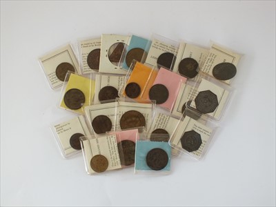 Lot 236 - A collection of trade tokens