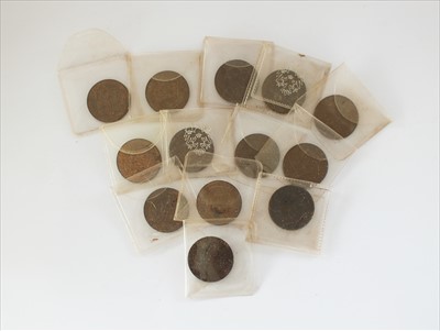 Lot 239 - A collection of Jersey bronze coinage