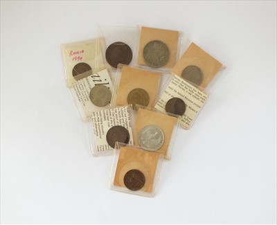 Lot 242 - A collection of coins