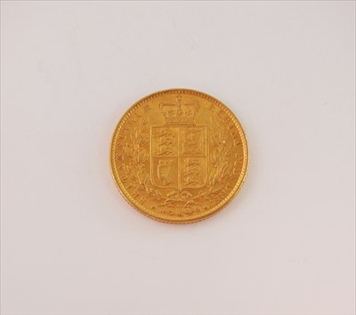 Lot 168 - A Victoria sovereign