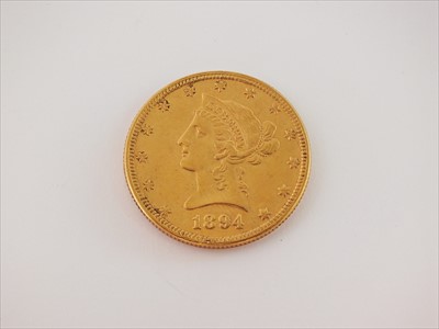 Lot 169 - A United States of America 10 dollar coin