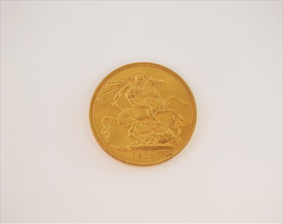 Lot 172 - An Edward VII £2 coin