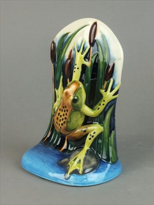 Lot 548 - Moorcroft 'Frog' model