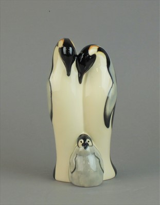 Lot 550 - Moorcroft 'Emperor Penguin' family group